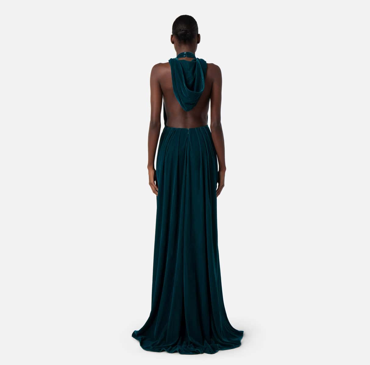 Red Carpet dress in velvet - Image 6
